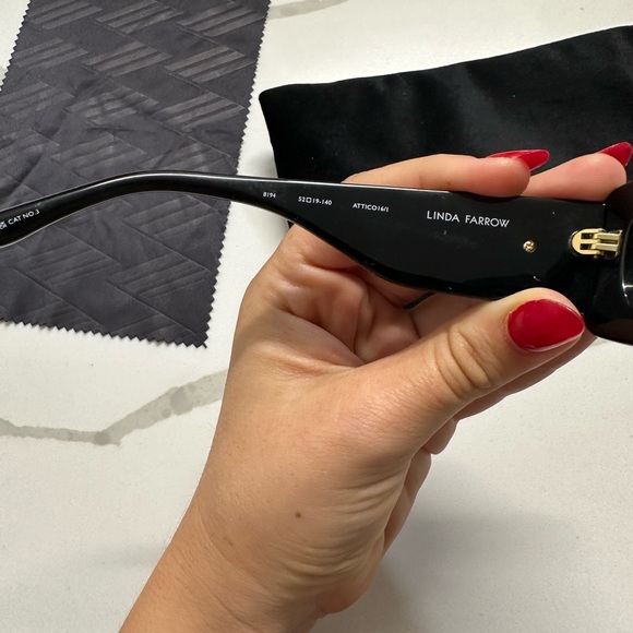 Attico / Linda Farrow Mini Marfa sunglasses - Picture 3 of 10